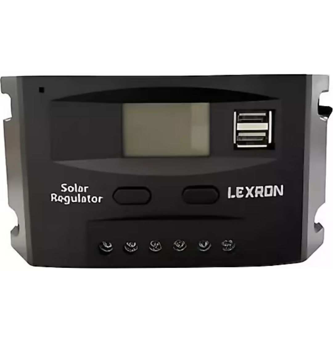 Lexron 12 / 24V LCD 30A Şarj Kontrol Cihazı