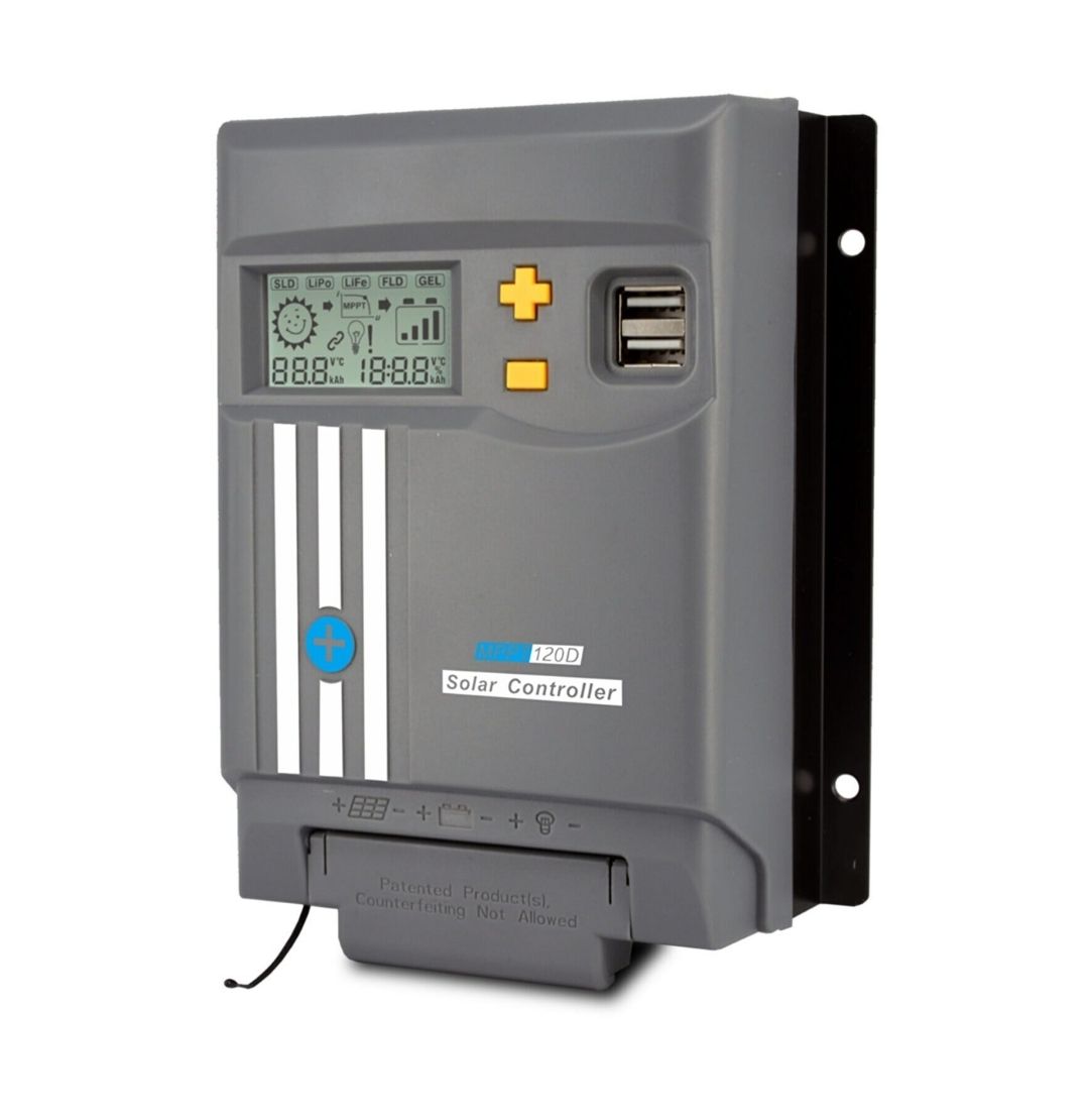 Lexron 12 / 24 / 36 / 48V LCD 80A MPPT Şarj Kontrol Cihazı